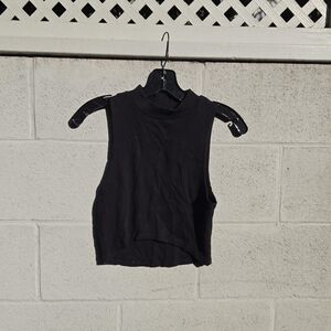 Black Sleeveless Top